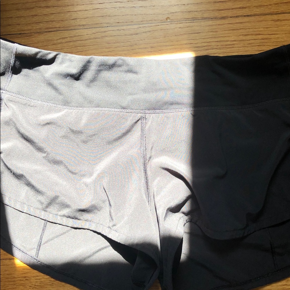 Black lululemon shorts